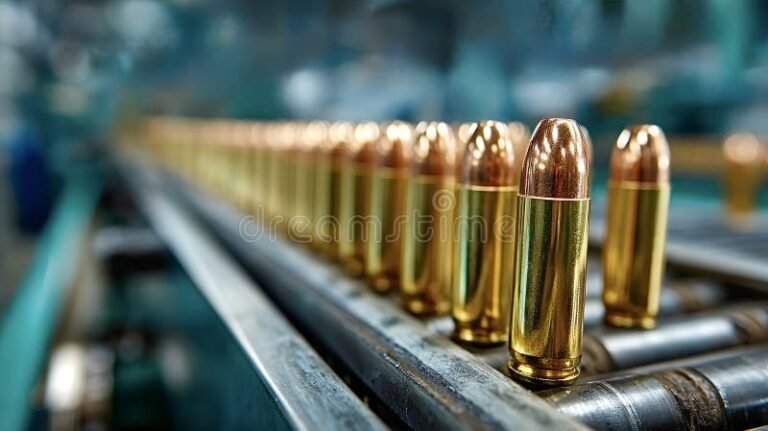 aseiden ja ammusten valmistus teollisuusmaisema