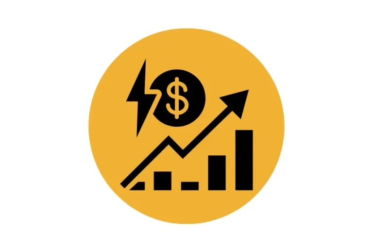 aurinkopaneelit ja sijoituskasvun symboli
