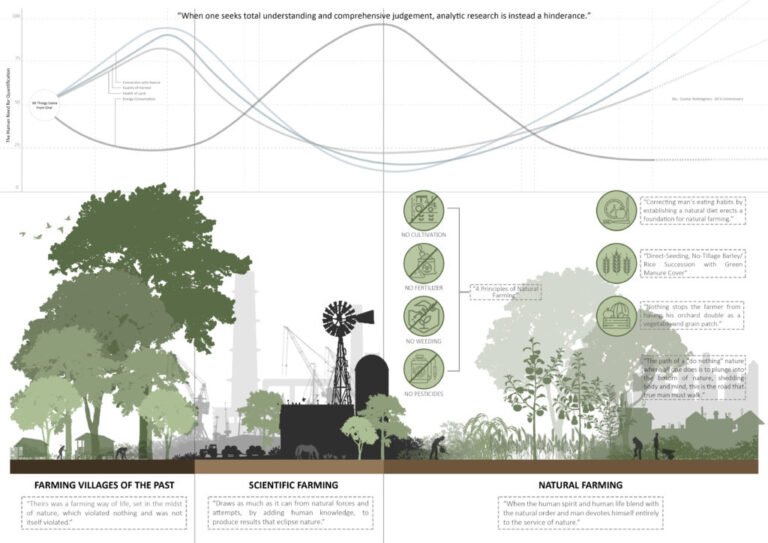elaman polku luonnon keskella