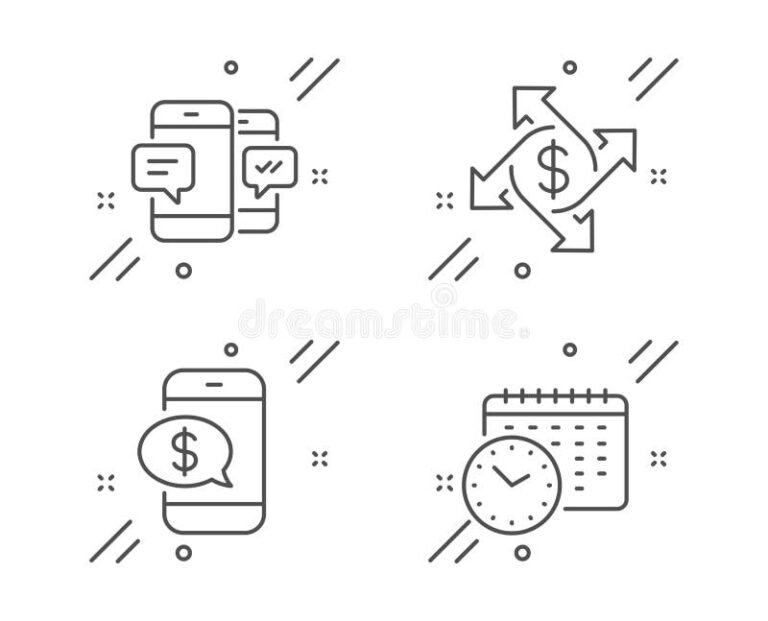kellon ja rahansiirron symbolien yhdistelma