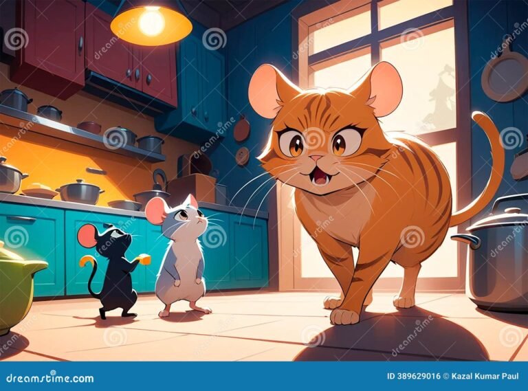 Miten Pääsen Rotista Eroon Kotikonstein Vahingoittamatta Kotia 35 kissan tarkkailemassa rottaa keittiossa