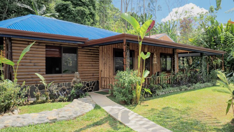 kodikas talo luonnon ymparoimana