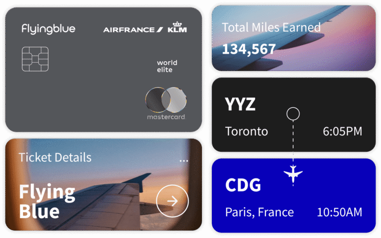 mastercard lompakko lentolippujen ja pisteiden kanssa