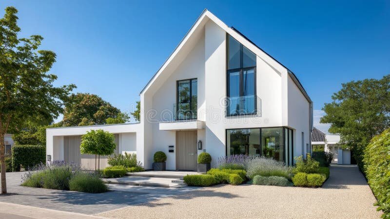 Miten Rakentaa Unelmien Talo ja Luoda Täydellinen Koti 1 moderni talon julkisivu aurinkoisena paivana