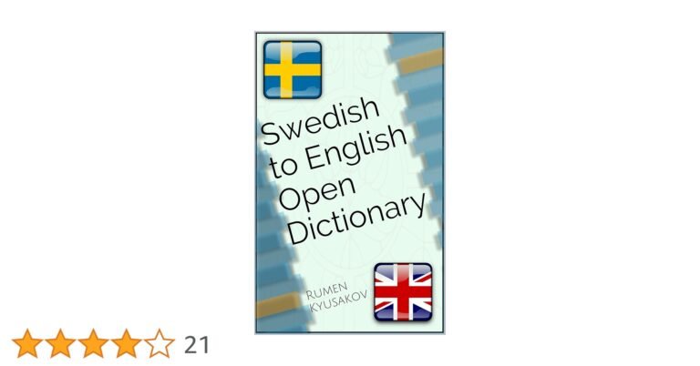 ruotsin ja englannin sanakirja avoinna