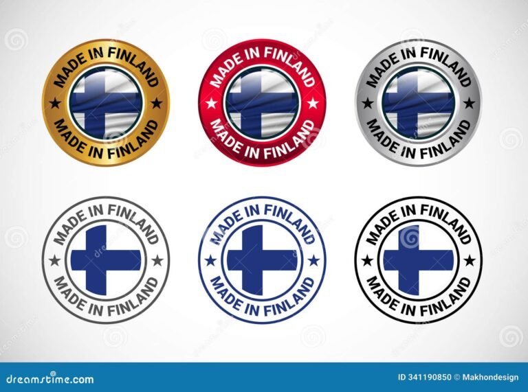 suomalainen yrityksen kyltti tai toimistomerkki