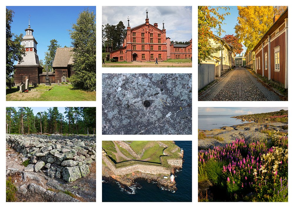 Mitkä kohteet kuuluvat Suomen UNESCO:n maailmanperintöluetteloon
