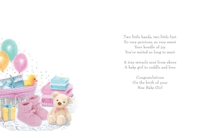 vauvan kadet ja varikkaita onnittelukortteja